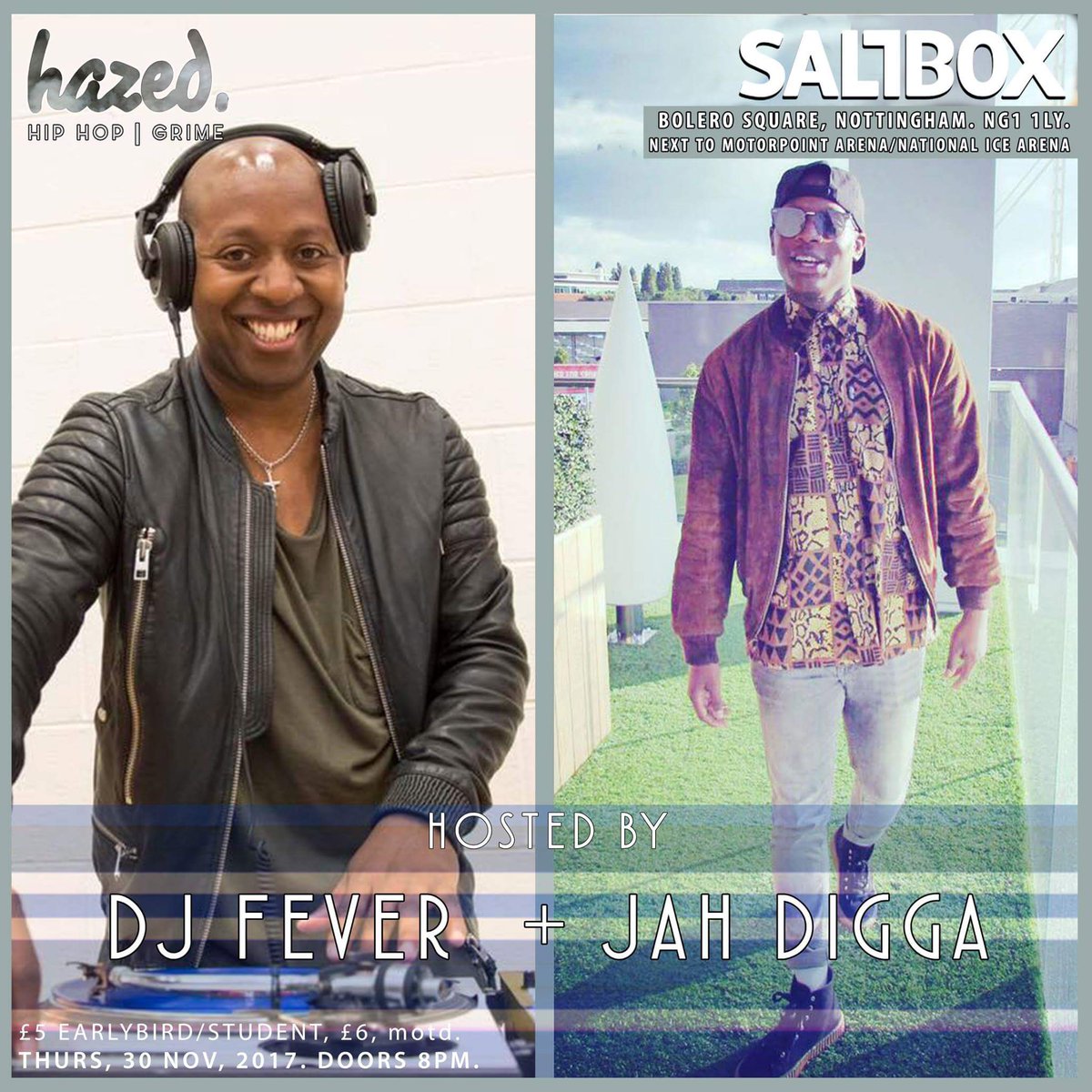 DeepInitUK's tweet image. Another sick night at @saltboxnotts! #legendary #dj Fever &amp;amp; Jah Digga hosting a great night of #hiphop #music &amp;amp; #freestyles.
#Nottingham