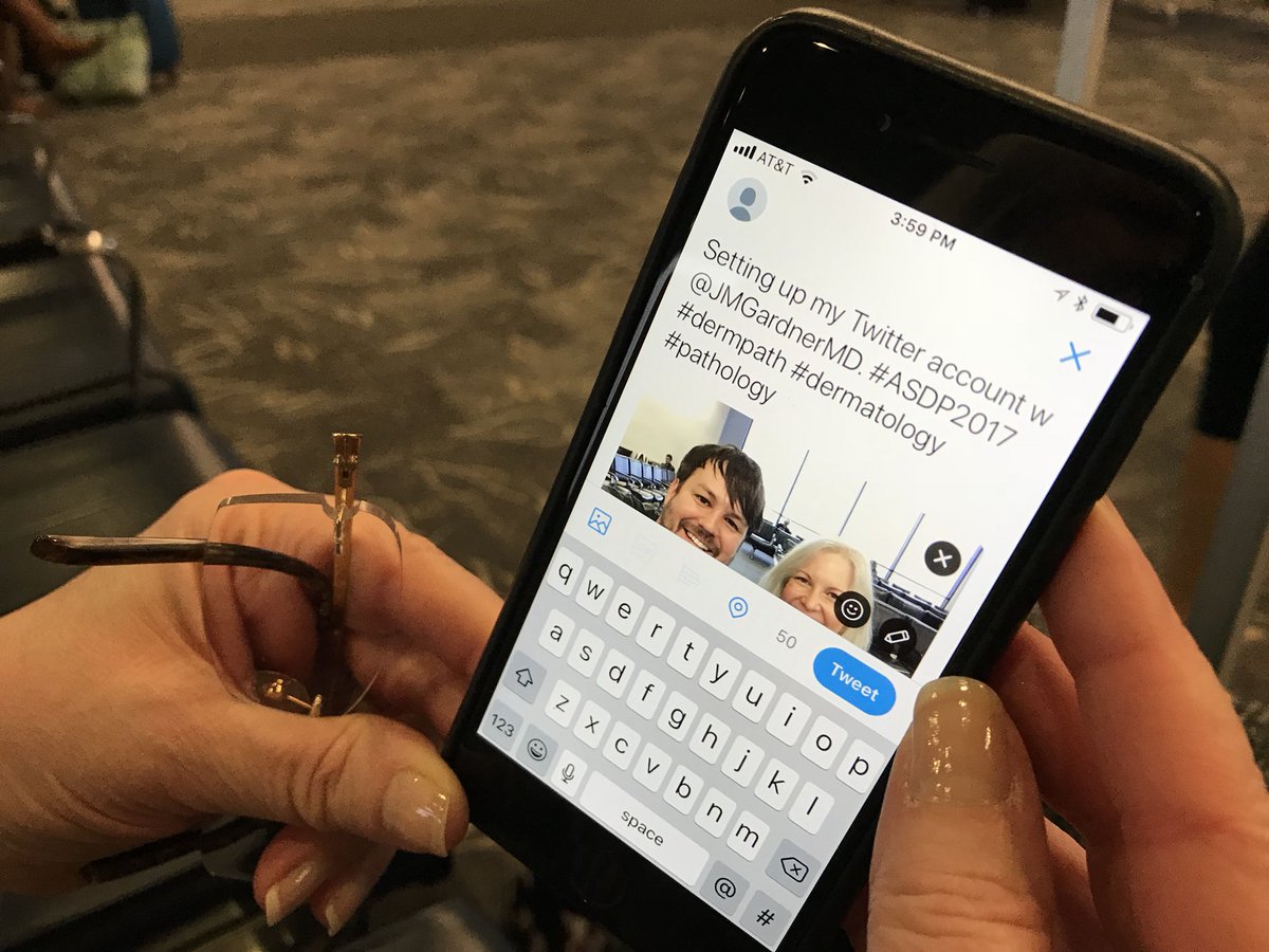 Look who is on Twitter! <a href="/BethRubenMD/">Beth S. Ruben, MD</a> making her first tweet! #ASDP2017 #dermpath #Pathology #dermatology