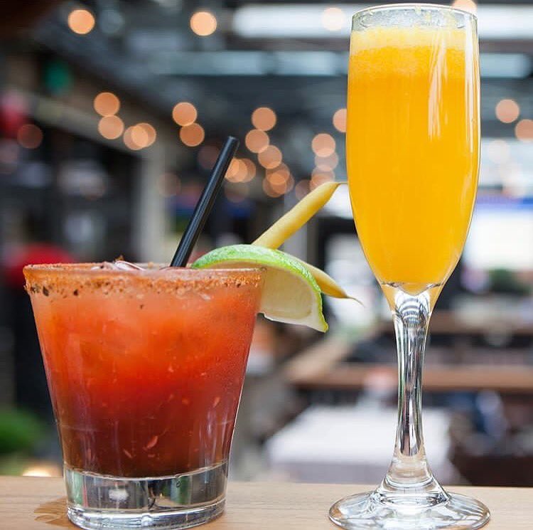 BrownsIronwood's tweet image. Caesars and mimosas on special makes for a perfect Sunday🥂#cheers #brownssocialhouse #sundayfunday