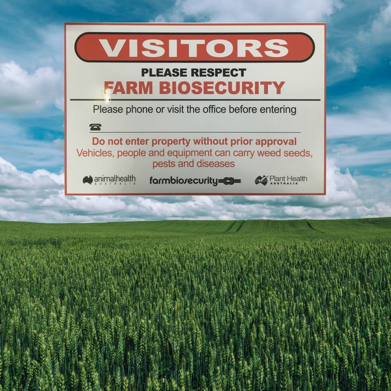 SWFGroup's tweet photo. Has your property got a Biosecurity sign yet?
For more info or to download the FarmBiosecurity app: https://t.co/yBiK8xVTJf
#Biosecurity https://t.co/fpUyBDETvR