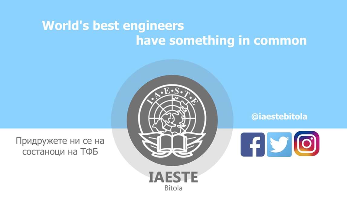 Направи нешто корисно за себе - нешто повеќе од запишување на факултет 😀

Очекувај не следната недела на некој од твоите часови! :)