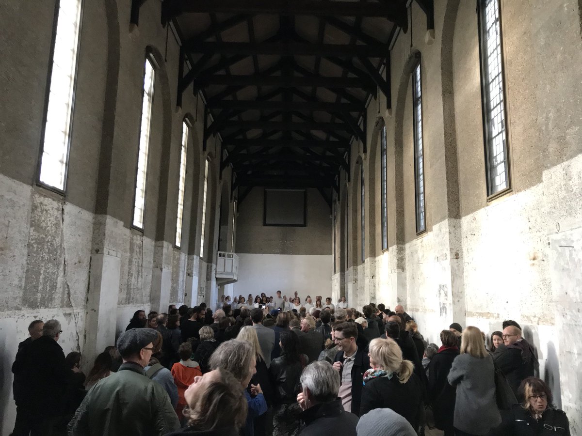 peterliversidge's tweet photo. Icelandic Choral Piece @CGP_London today. @SeanKellyNY @InglebyGallery @KateMacGarry @ESMERALDAmusic @mischaphoto @lhaegele @Justinjhibbs https://t.co/BDEeQQSQAs