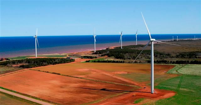 CantechLetter's tweet image. Last Thursday, PEI produced more energy from wind generators than the province used buff.ly/2ydLSgs #pei #windpower