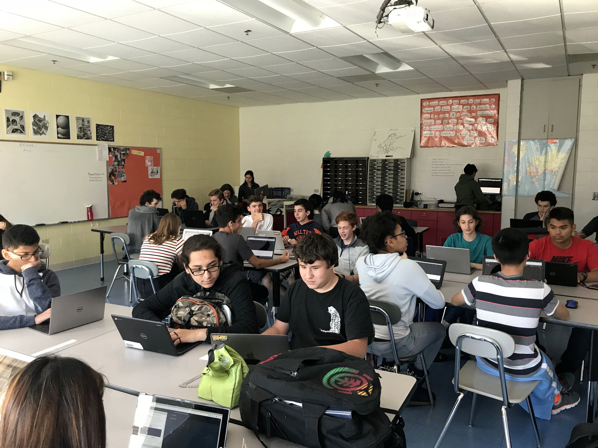 Hack Club on Twitter: "Hack Club members from Walter Payton College ...