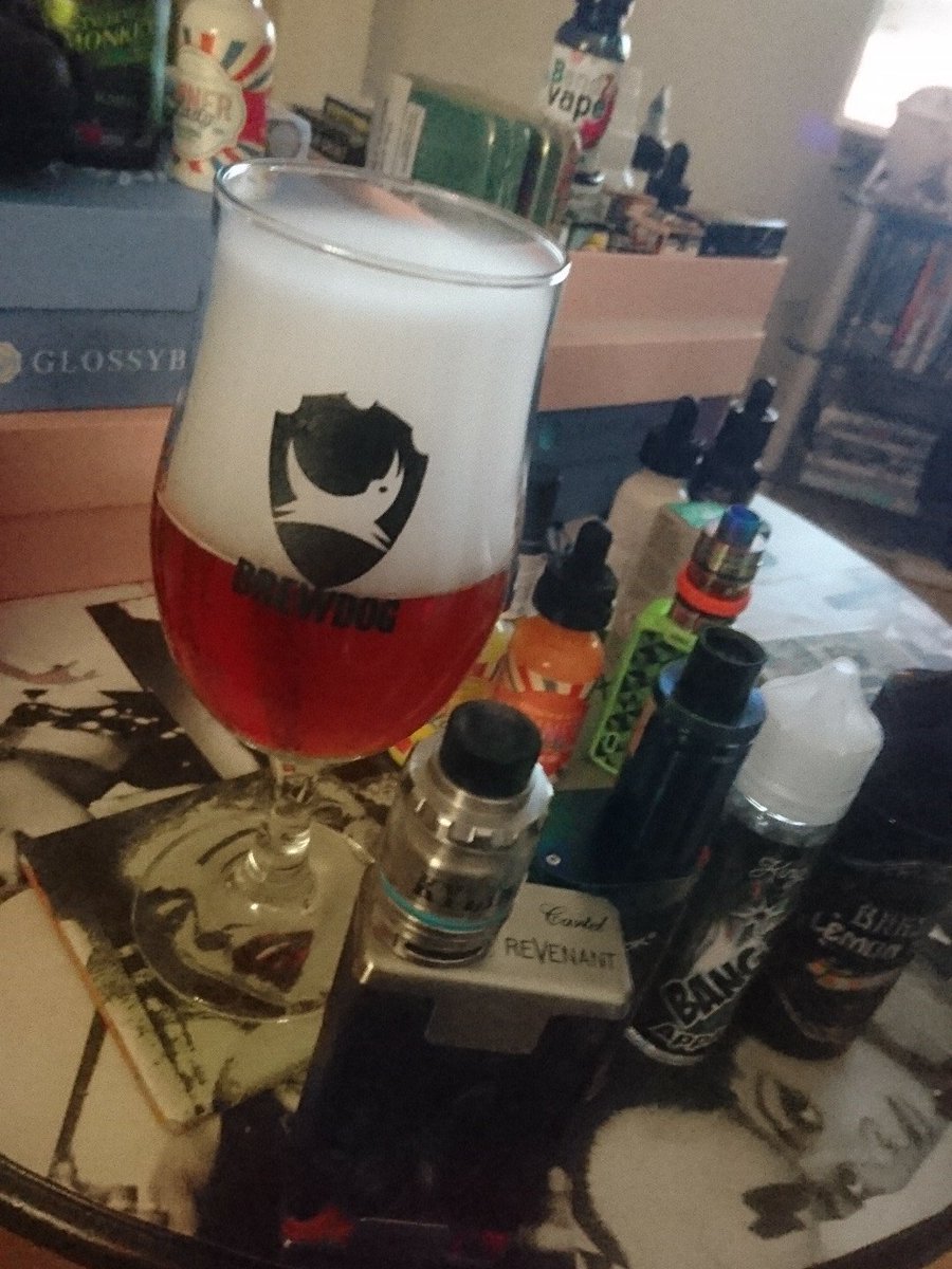 Vaping_Unicorn's tweet photo. Nothing like a good #beernvape on Sunday eve! #vape #cartelrevenant #kykinv2 #vapemod #smokalien #aspirecelitoexo #VapingUnicorn https://t.co/BLTPrFZpAN