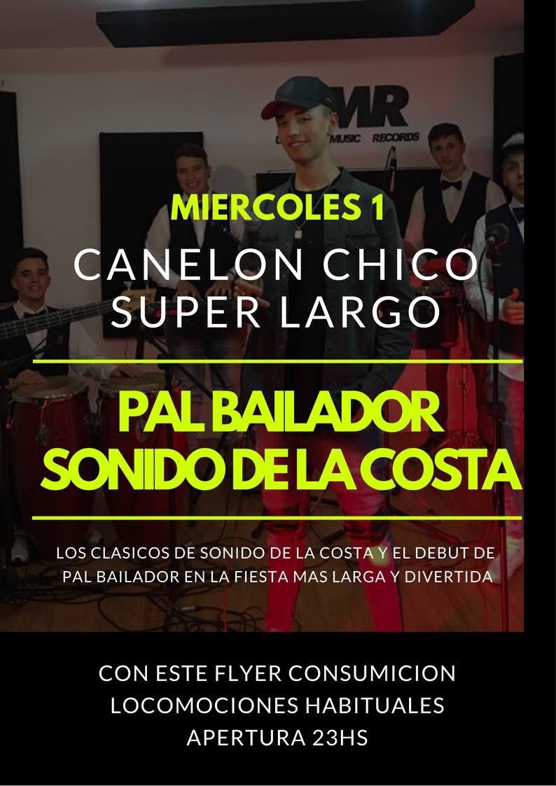 spacium's tweet photo. Retweet y participas en el sorteo de entradas para este #Miercoles1 #SuperLargo #CanelonChico #PalBailador #SonidoDeLaCosta https://t.co/dHov4xuDMj