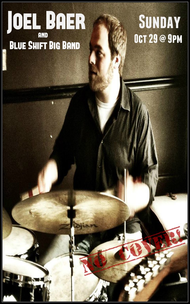 TheHousePubSTC's tweet photo. Tonight: Sunday Showcase with Joel Baer &amp; The Blue Shift Big Band LIVE! @ 9pm. . 
★ NO COVER! ★
 https://t.co/qaGyVrbZbo https://t.co/tD0VNxkwsW
