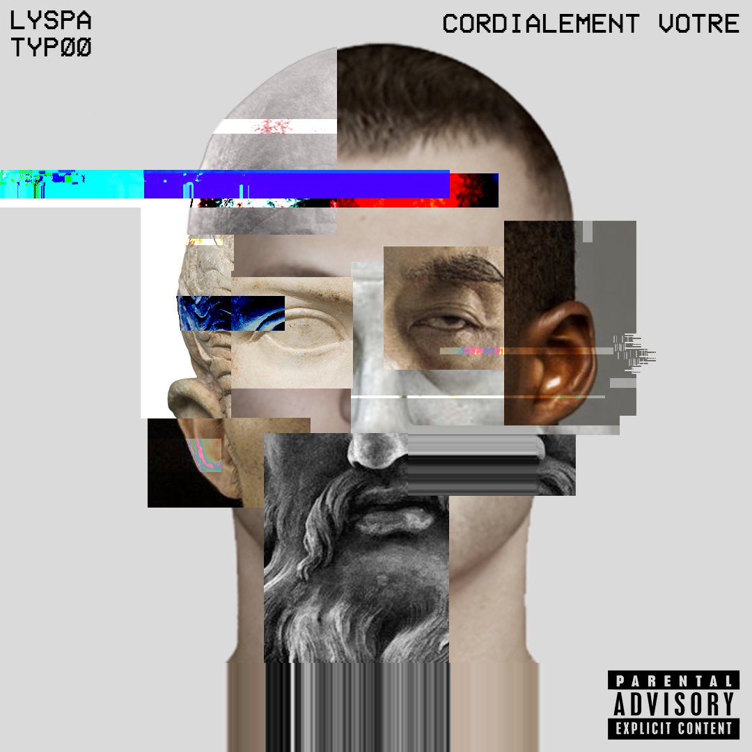 lySpa91's tweet photo. 05/11 sortie du nouvel EP de #lySpa et #Typøø "Cordialement votre"
#rap #glitch #trap #meltingflow #goliath #cordialementvotre https://t.co/esQkCzqY9Y
