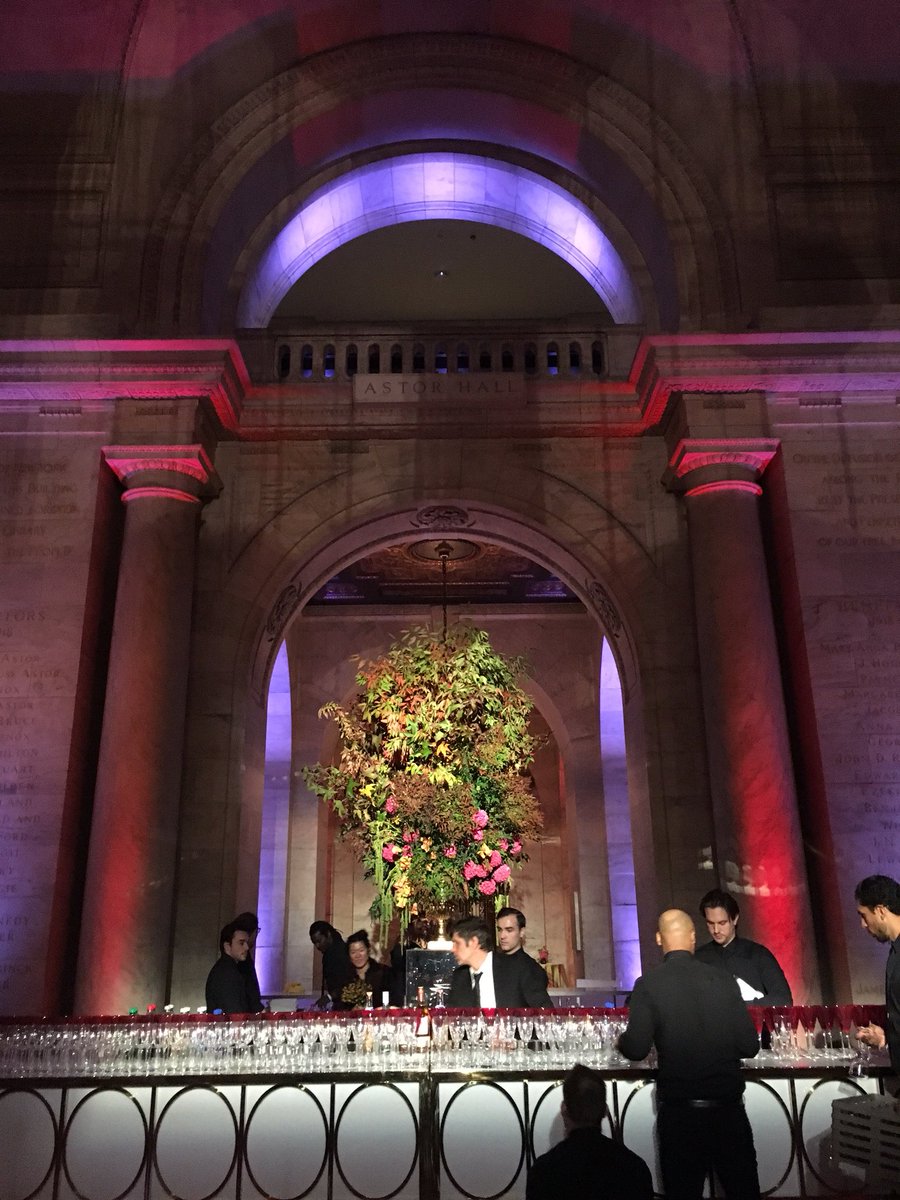 StratCreative's tweet image. Stratelyst Creative’s continued partnership with Boston University created another spectacular evening at the #NYPL!