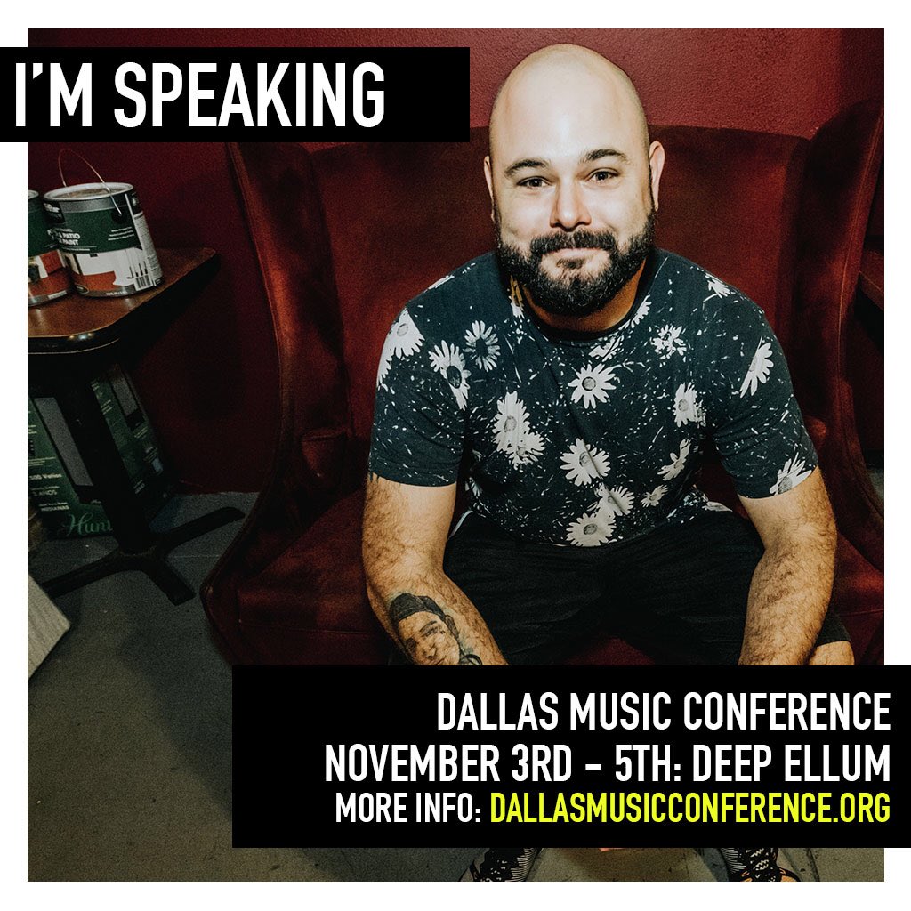 IMIconference's tweet photo. Speaking at #DallasMusicConference, @MikeZiemer of @TSPR & more! Tickets & Info at https://t.co/Ye4IpkDvVe 🤘🏽 https://t.co/cTU5pRgbwl