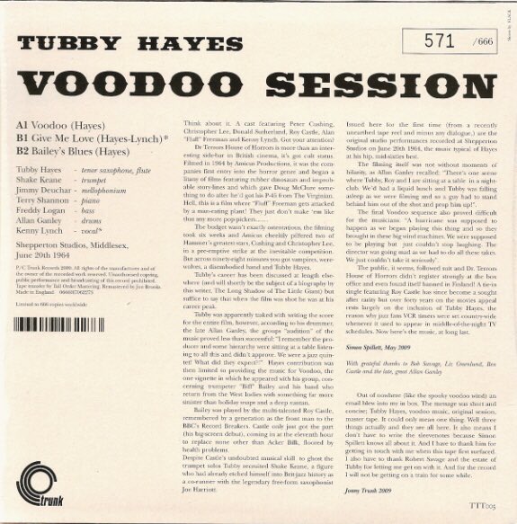 5Tunesaday's tweet photo. One, two, three, splonge! https://t.co/KfmSt32pGB #tubbyhayes #voodoosession https://t.co/AlAQV6bJj2