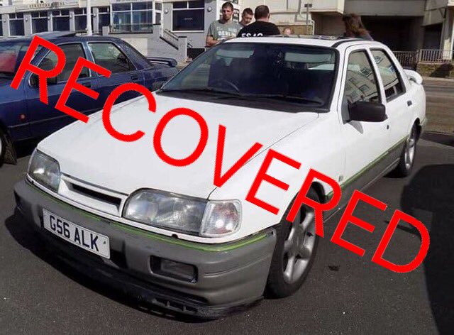 StolenOSFs's tweet photo. Great news!! #G56ALK RECOVERED in #Bolton 29/10/17 slight damage #stolenosfs @StolenAlerts @IAATIUK @APULimited https://t.co/ciO2c6Qn4Q
