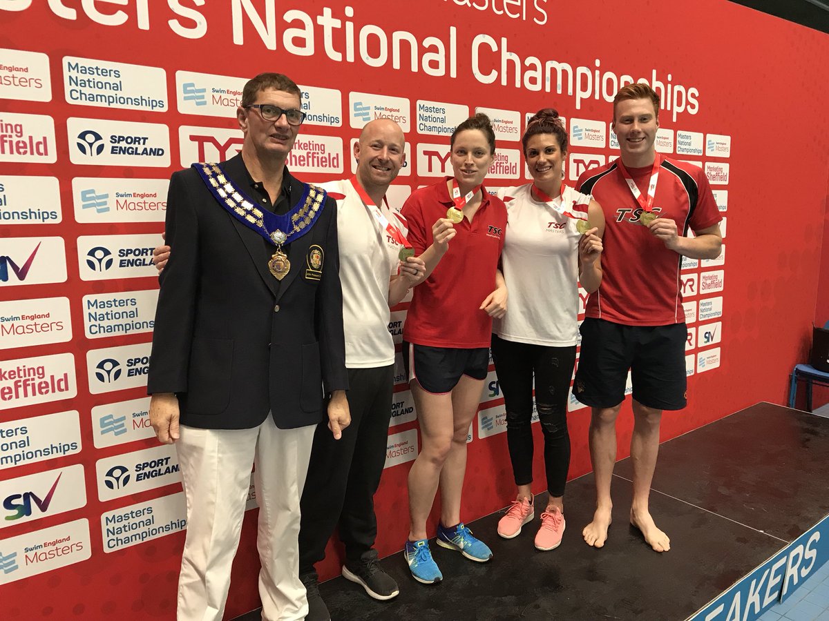 markpdeakin's tweet image. Thank you @Swim_England @TSCMasters had a great weekend with the highlight of breaking 2 relay world records #SEMasters