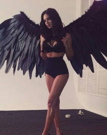 Uma Gothic Angel no #HallowenParty