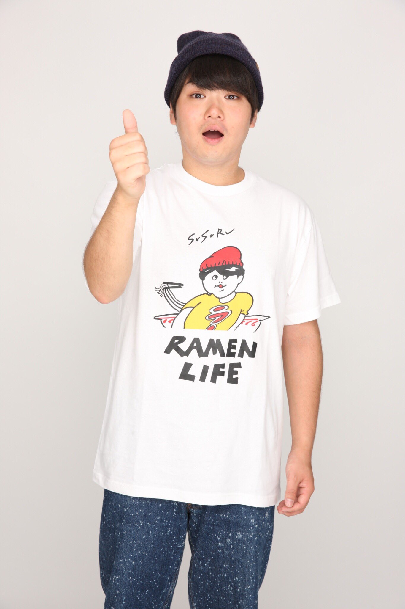 すするtv × フォーエルマン コラボ Tシャツ 非売品 新品 未使用 すするtv × フォーエルマン コラボ Tシャツ 非売品 新品 未使用