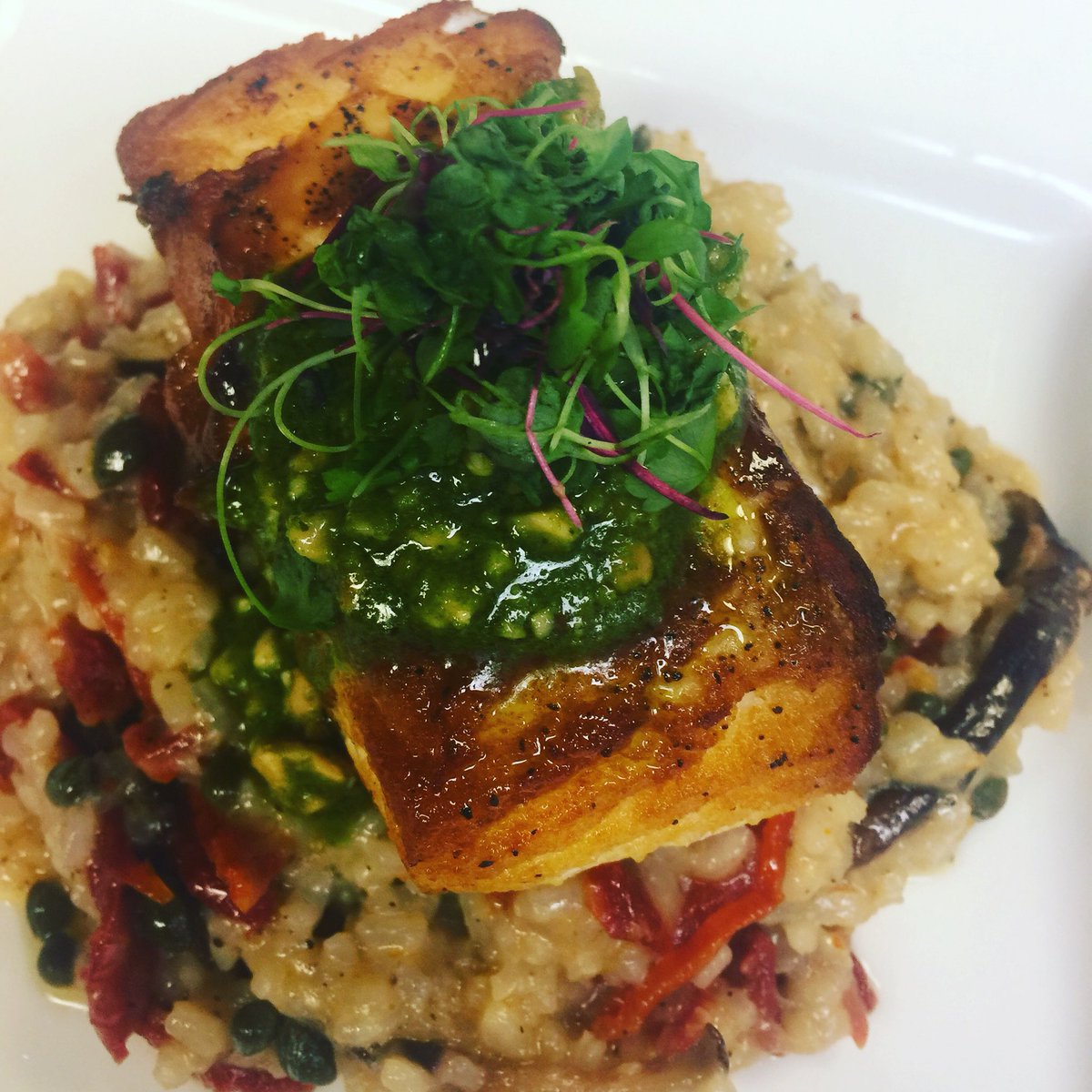YourChefJacob's tweet photo. #halibut https://t.co/a4ua8MbmSM