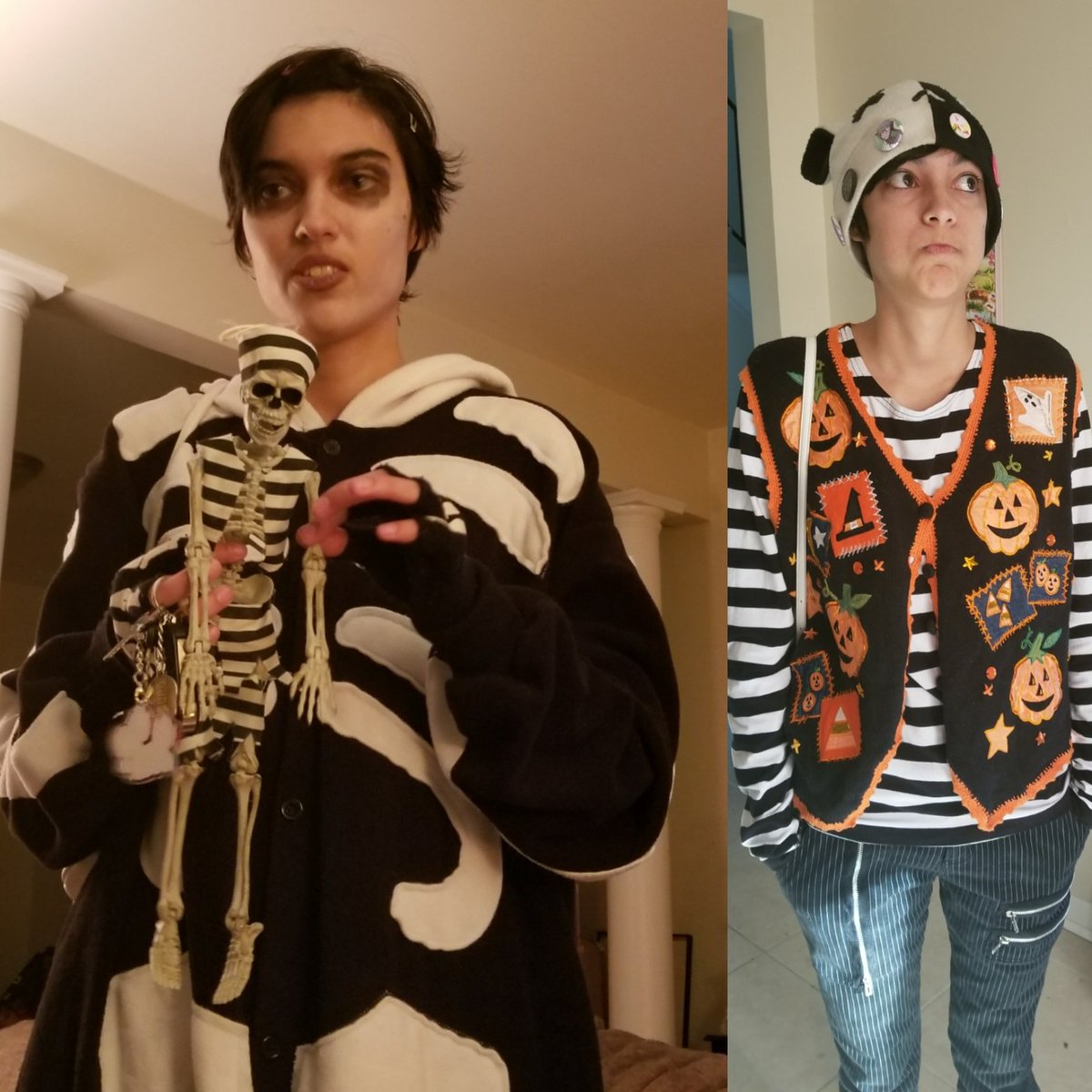 AcsGarza's tweet photo. Showing off the best part of me (i.e., NOT me)๐
#weekendhangs ๐๐ค
#halloween https://t.co/Hz470dhcBW