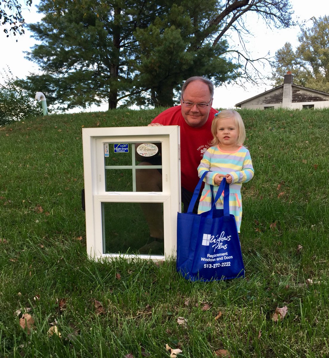 EricTCone's tweet image. "Let my Grandpa make your home nice and cozy this Winter with new windows from Windows Plus!” Call Grandpa 513-967-5373