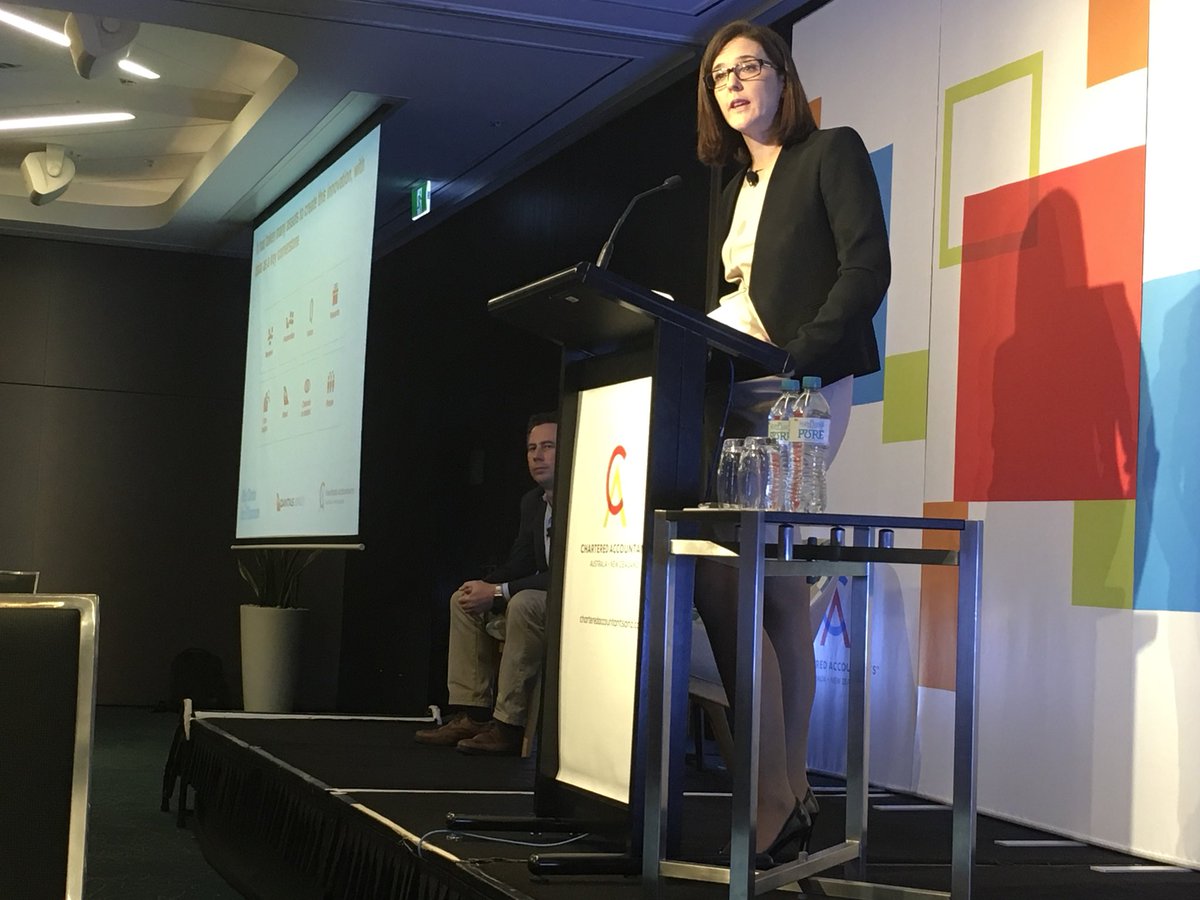 GMagarey's tweet photo. Rachel Yangoyan explains the role of data in Qantas & how they have brought in new skills & driven innovation.#CAANZdata @Chartered_Accts https://t.co/62XuFSsplB