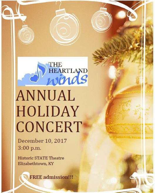 heartland_winds's tweet photo. Mark your calendars! Come get into the Holiday Spirit! The Annual Heartland Winds Holiday concert is just over a month away! https://t.co/kLBouth8D3