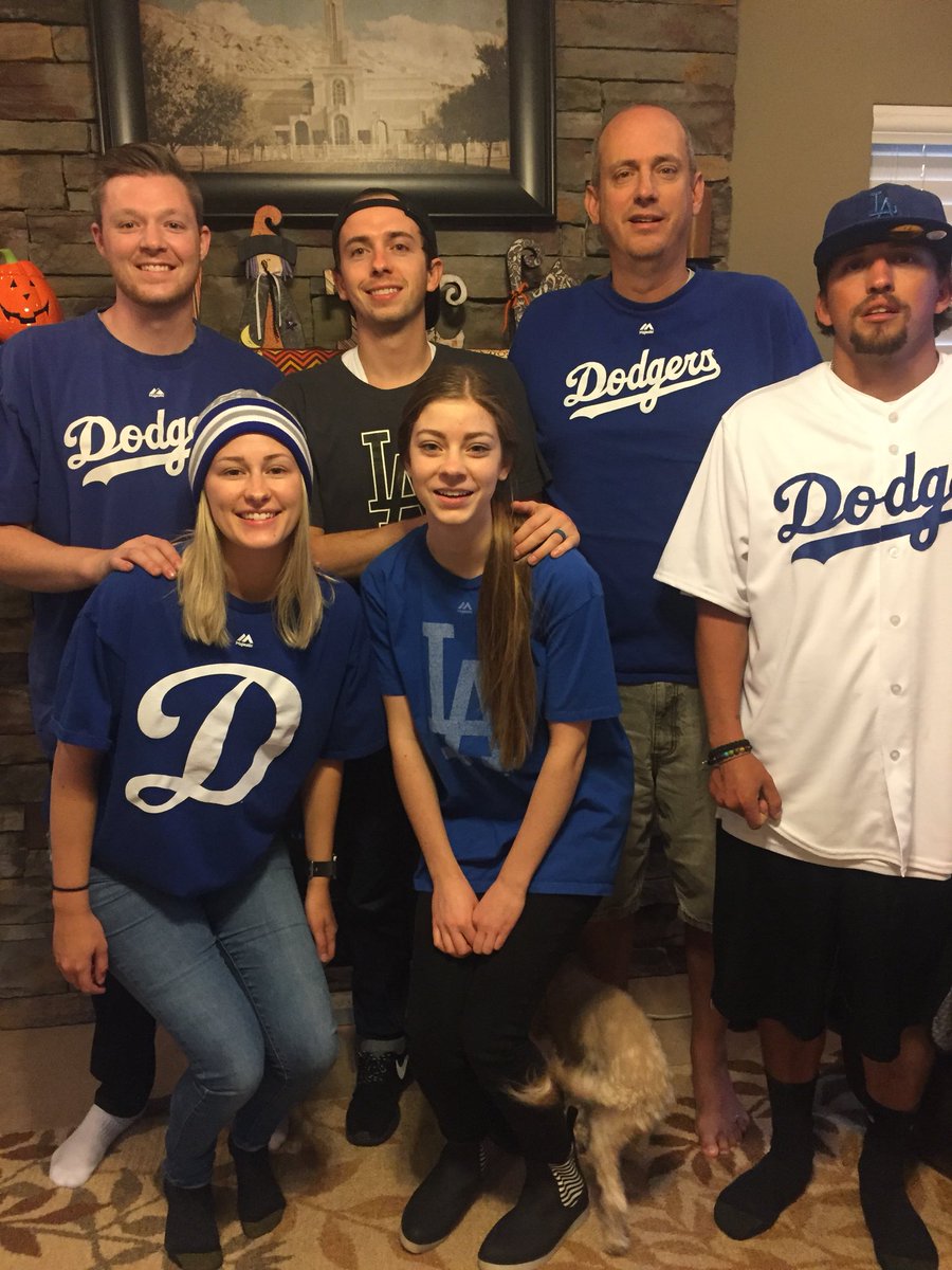 jalder88's tweet photo. Cheering on our Dodgers from Utah!  Let’s Go! #thisteam #worldseries @Dodgers https://t.co/BIqbomiZMr