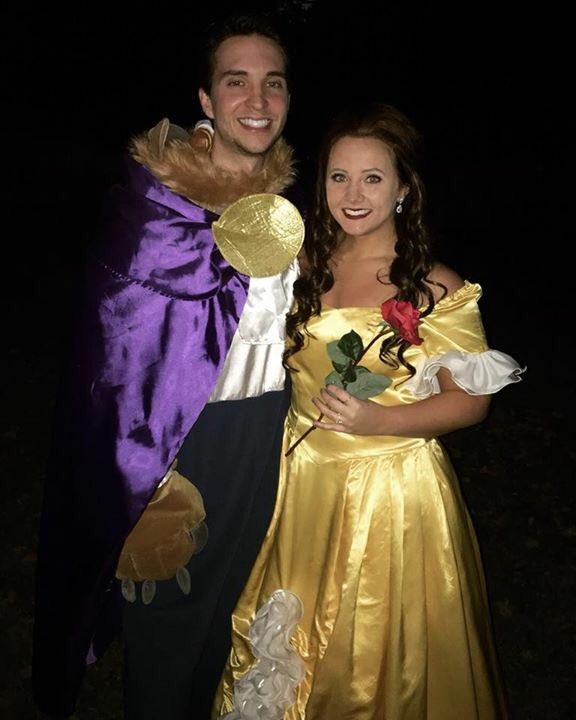 KARK4News's tweet image. We think Hope and Kolby of NLR win Halloween with their Beauty and the Beast themed engagement! #GoodNewsMatters