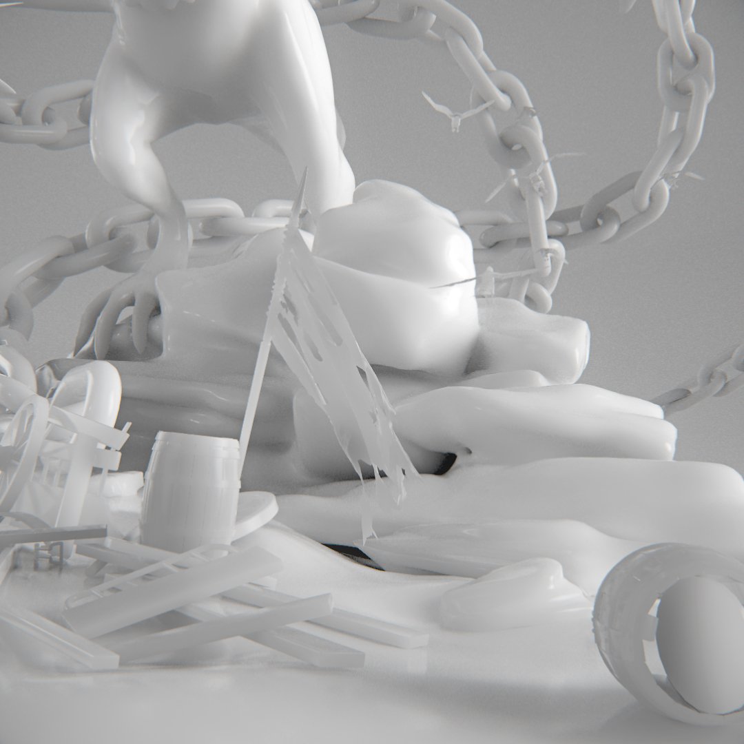 blackfrostd's tweet photo. progress on Game of Thrones statuette. #gameofthrones #spoilsofwar #cinema4d #c4d #ballista #scorpion #dragon #wip #weapon #3d #got7 #arrow https://t.co/HQhXVMcFX2