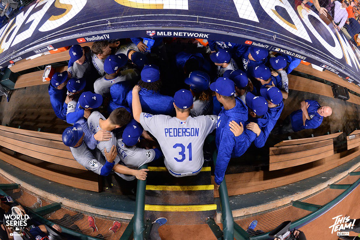 Dodgers's tweet image. #ThisTeam | #WorldSeries