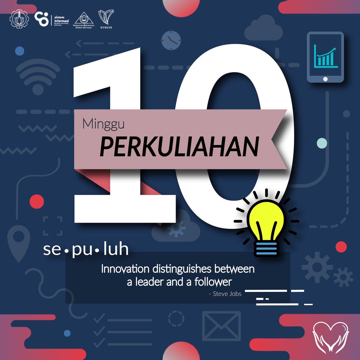 HMSI_ITS's tweet photo. [ MINGGU PERKULIAHAN ]

Memasuki paruh akhir semester ini, semangatnya tetap dijaga ya

#SWFAcademic
#SWFChevalier
#HMSIEvolve
#ITSSurabaya https://t.co/3SzsKYgW29