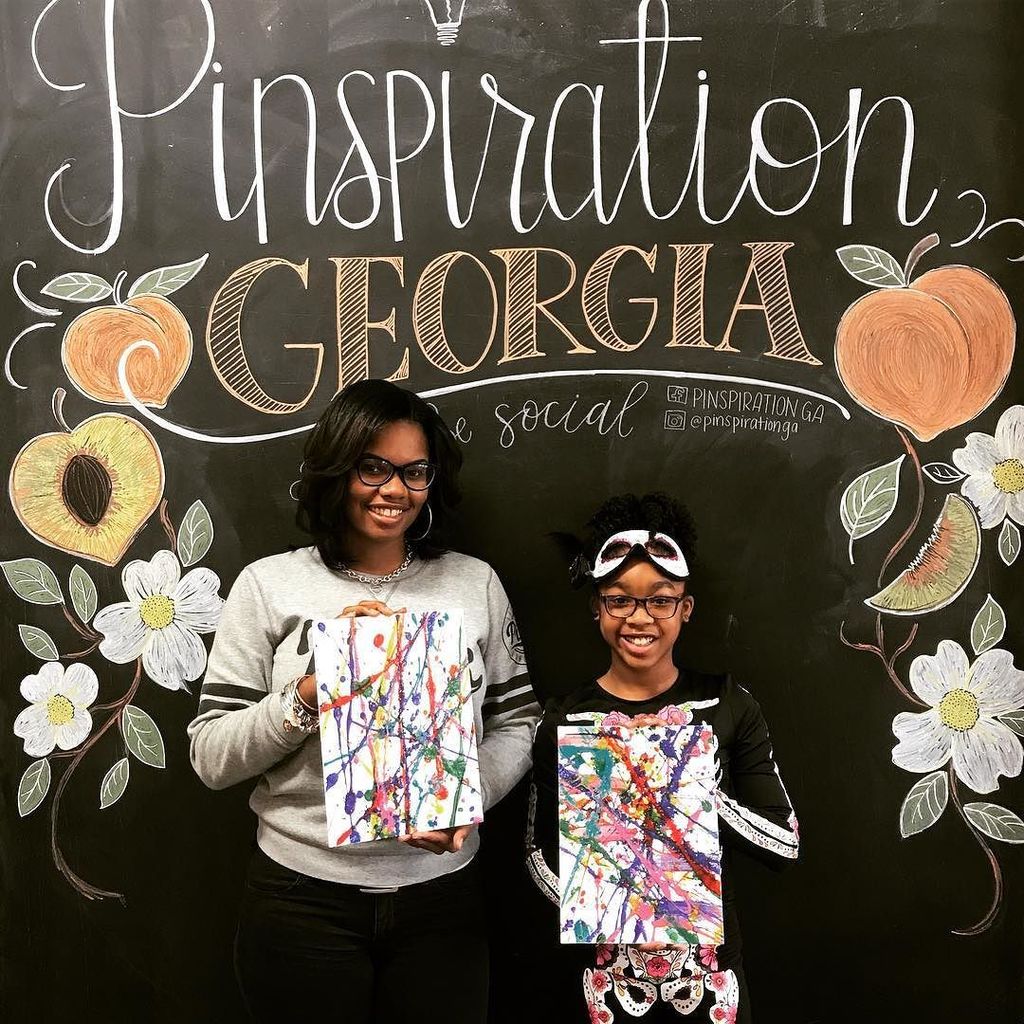 PinspirationGA's tweet image. Not everyone gets to splatter with skeletons!  #colorful #splatterroom #colorfulfun #splatterexperience #pinspirationga #diy #getcreative #…