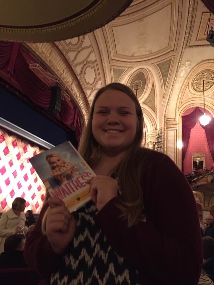 ___jacquelyn___'s tweet photo. What’s inside... #WaitressCLE #waitresstour #thisiscle https://t.co/Aiayi6CW7k