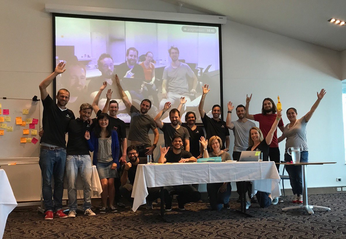 dominikkatz's tweet photo. Latest @Pragmateam challenge: How do we maintain our #culture and connection while we continue to grow? 
https://t.co/9pH0rZhvZl https://t.co/JZvbtV6Mlu