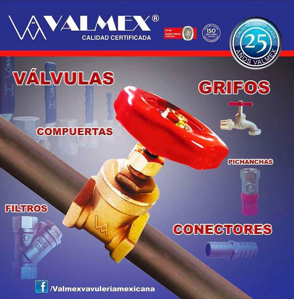 Valmexmx's tweet image. Valmex cuenta con los mejores materiales para ti, podrás encontrar válvulas, grifos, pichanchas, compuertas y mucho más!

#Valmex #Calidad