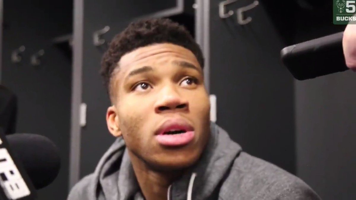 “My teammates make the game easier for me…the game is just slowing down for me.” -  @Giannis_An34 https://t.co/IfLFH9xssD