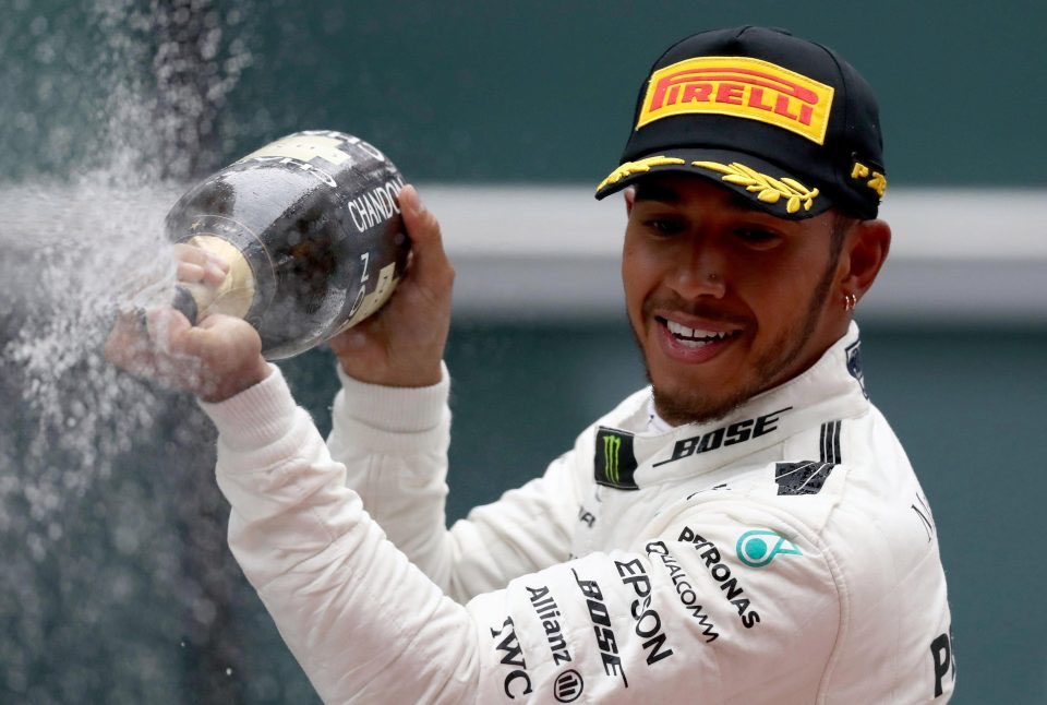 shirajdkad's tweet photo. Big congratulations π. @LewisHamilton hey world π here is the new F1 Champion. Boom boomπ₯ π₯ π₯#LH44 #favouritedriver #WellDeserved https://t.co/dbihGJV6pl