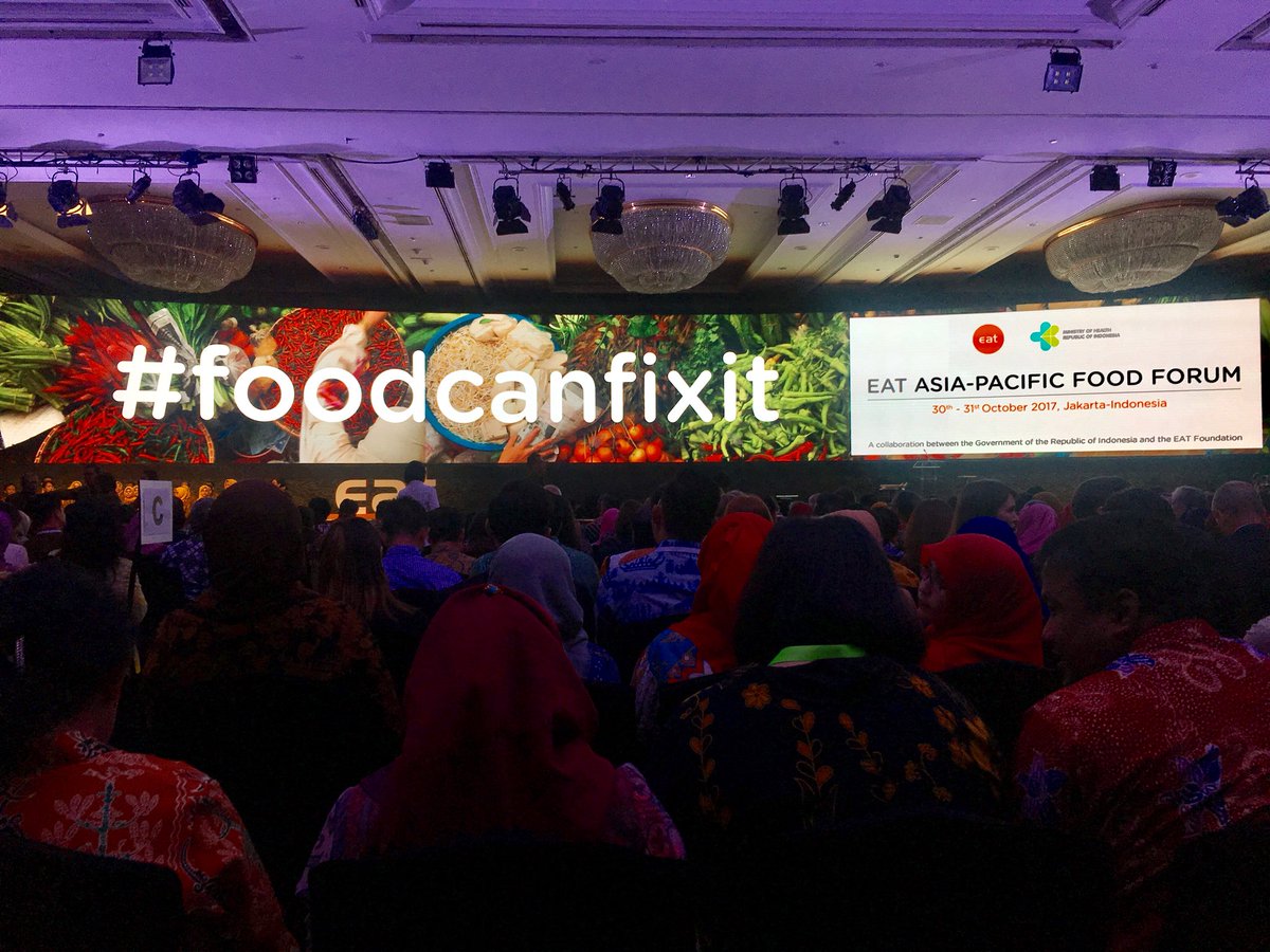 LAUNCHorg's tweet photo. Watch Livestream of the inaugural Asia-Pacific @Eatforum in Jakarta here: https://t.co/UEv4SQfJGZ #InnovatingNow #Eatapac #Foodcanfixit https://t.co/1bQD0N4F6Q