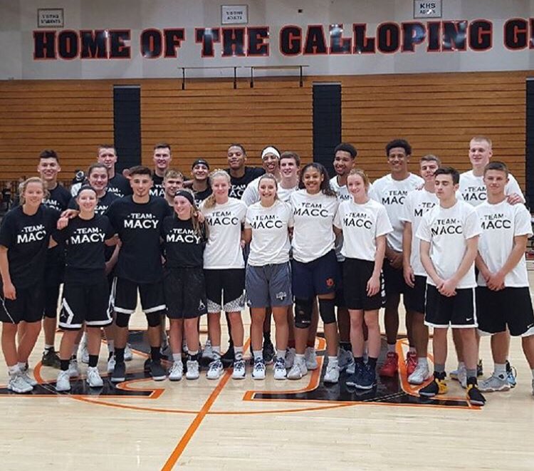 maddymccabe5's tweet photo. Huge thanks to everyone who helped put together this amazing event and/or donated💓 you’re forever in our hearts Macy #TeaMacy #Hoops2Help https://t.co/uUd38kEmwL