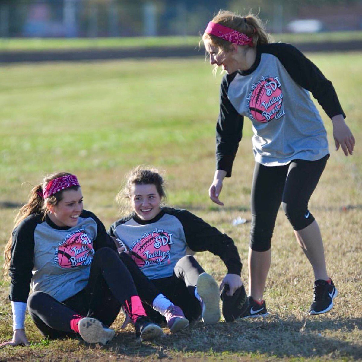sub_deb1's tweet photo. Our annual Breast Cancer FB Game was a success! We raised $150 for the Pink Ribbon Ladies and had an absolute blast playing the game! https://t.co/ju6ihfAmSu