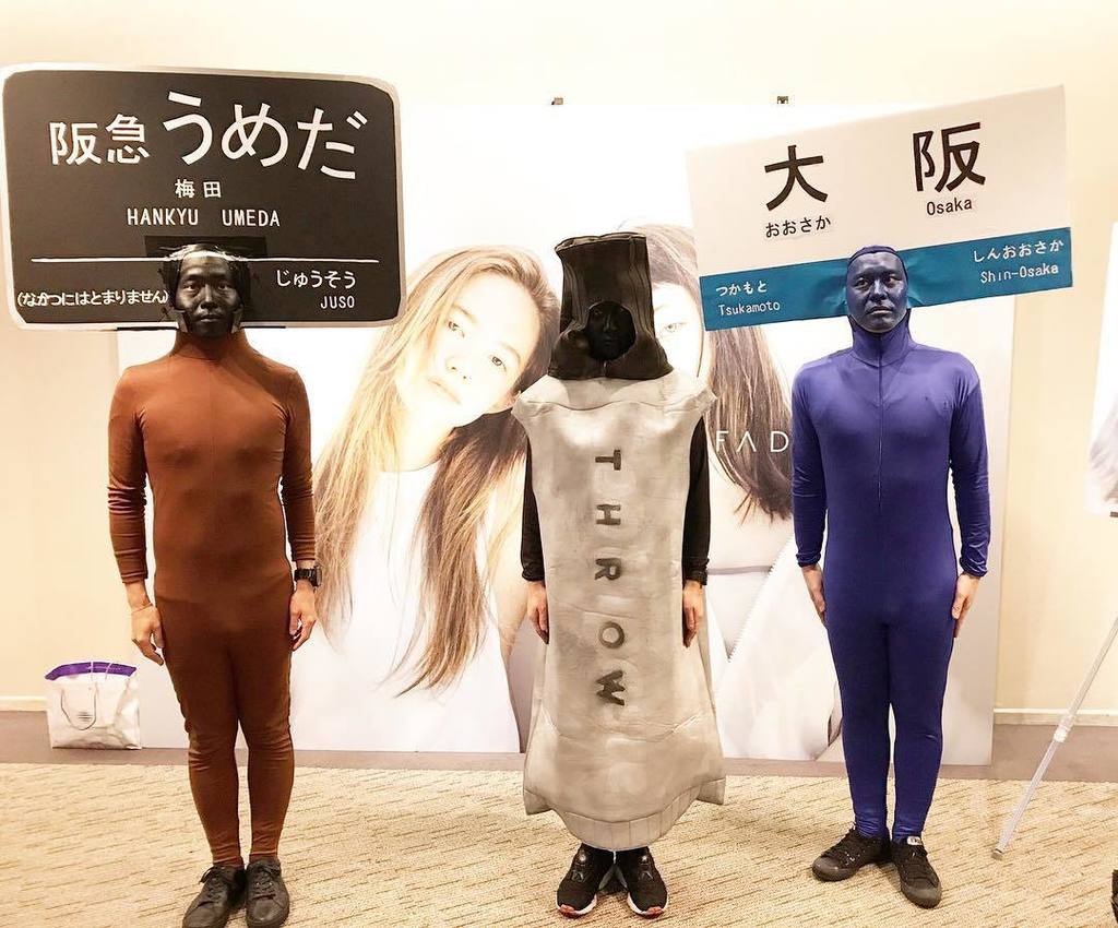 shin04201's tweet photo. Routineオーナー3人揃いました!!!!
・
みんな待ってるよーー!!!!
・
#ハロウィン
#コスプレ
#梅田駅
#うめだ
#ヘアサロン
#hair
#hairstyle
#japan
#haircolor
#locar… https://t.co/NjAjDGoXF9 https://t.co/ZxaHbJQG9a