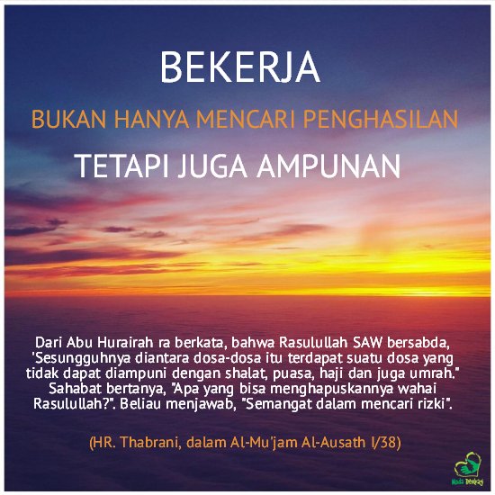 Semangat kerja, Cari pahala tuipsss #NyalakanKebaikan #MudaBerbagi