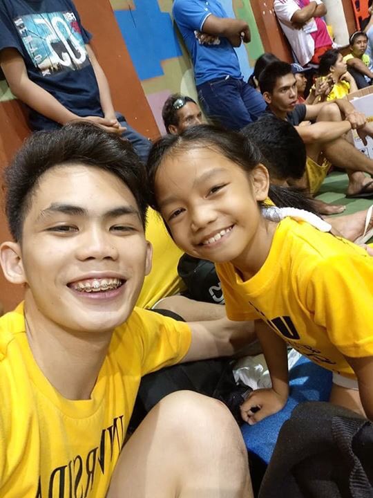 thelastwhistler's tweet photo. To our very supportive bebe girl, thank YOU baby kish for supporting the UST Men's Volleyball Team. 💛🐯🏐
#UniGames2017
- @CasillanAldous https://t.co/KcWhBudWQL