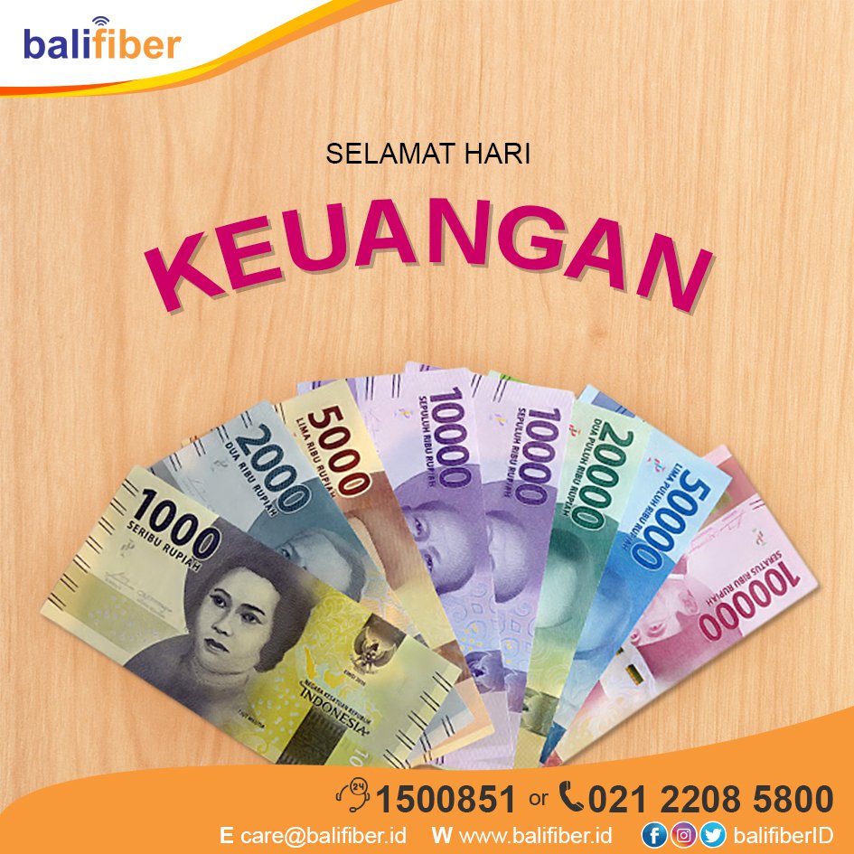 balifiberID's tweet photo. Hari ini adalah hari peringatan Hari Keuangan Republik Indonesia. #balifiberid #balifiber #internet #internetmurah #internetgratis #gratisinternet #wifi #internetmarketing #internetjakarta #jakarta #jaringaninternet #fiberoptic #fiberoptik #harikeuangannasional #harikeuangan https://t.co/RSnhvRGxth