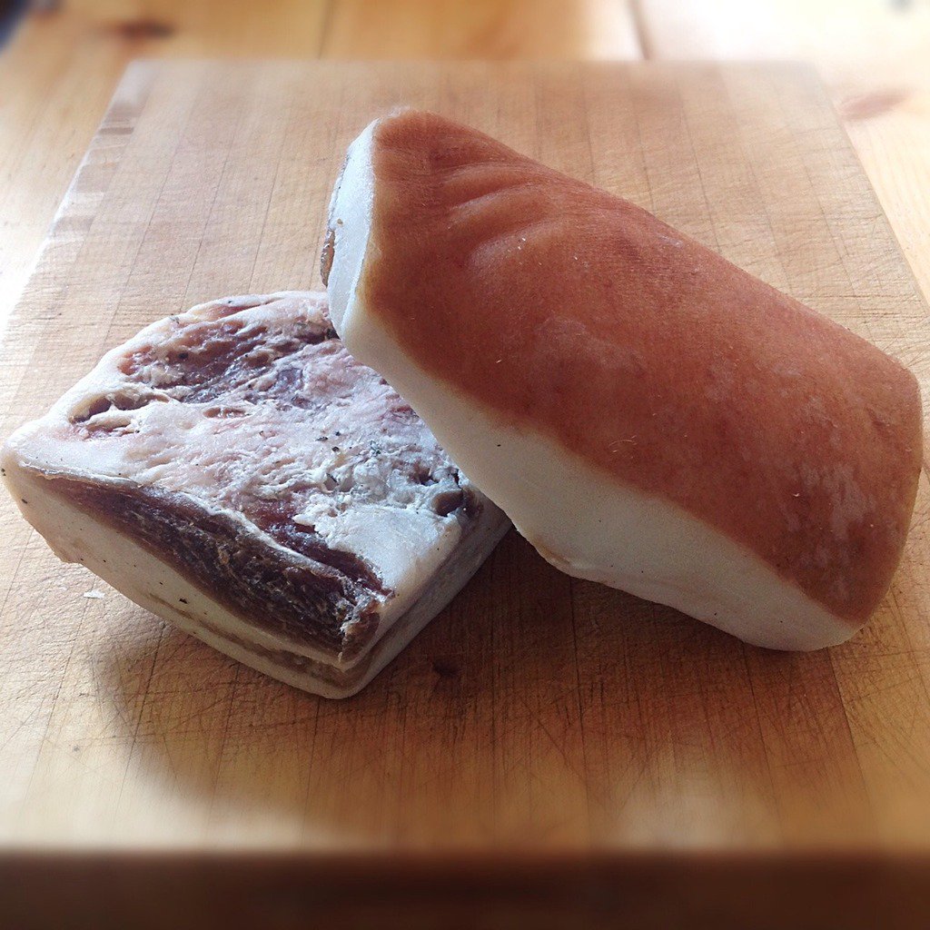 Guanciale. For your carbonara!!