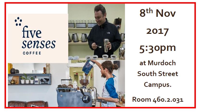 Young Professionals event with Mr Gallagher (Five Senses Coffee). Hear what it takes to establish a global brand. goo.gl/qdohd4