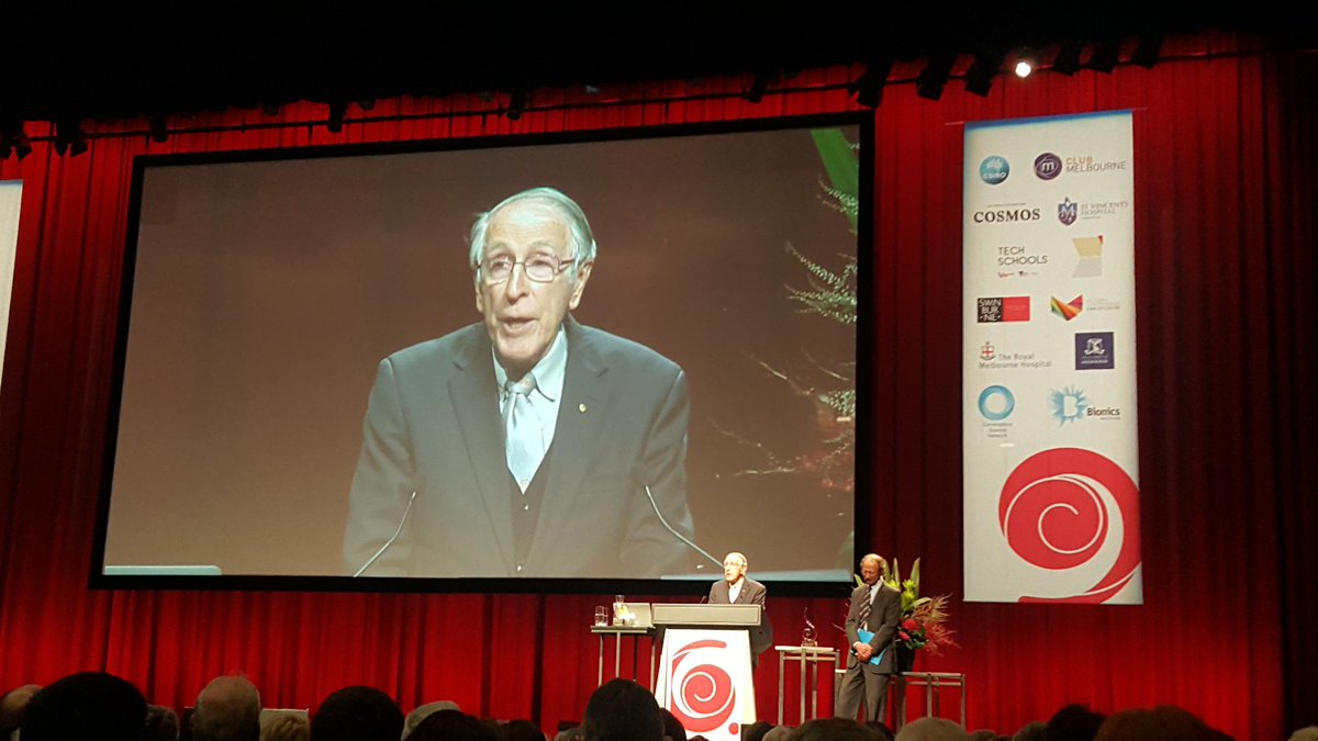 Imagination. Inspiration. Innovation. Investment. Industry. These are the five "I"s needed to drive the future. Prof Graeme Clark  #2017gco