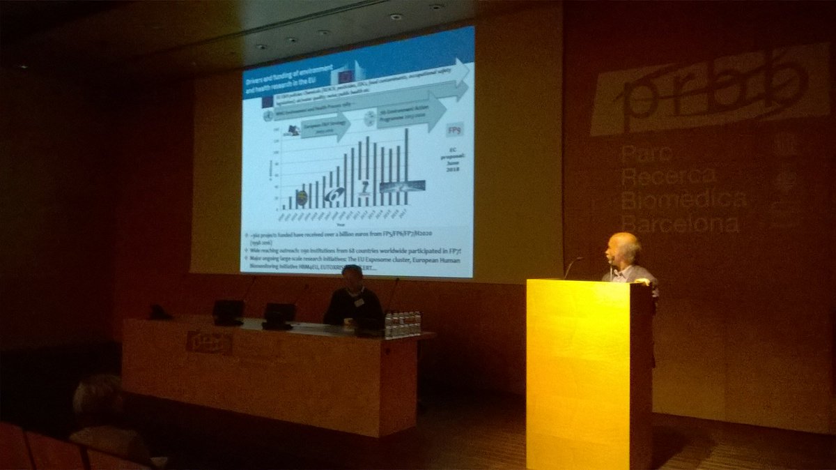 HELIXexposome's tweet photo. Tuomo Karjalainen presenting the EU Perspectives on the Exposome in Environment & Health Research #HELIX2017 https://t.co/bblBCMDz78