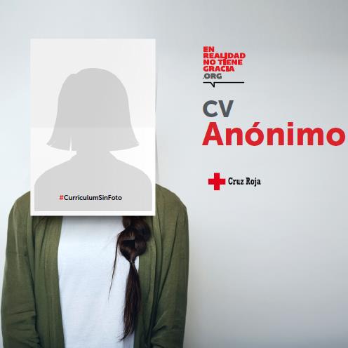 CruzRojaSalaman's tweet photo. Por la igualdad de oportunidades y trato en el empleo, apoyamos el #CurriculumSinFoto. ¿Y tú, te unes?  Publícalo en @En_realidad_CR https://t.co/W50USLKVxC