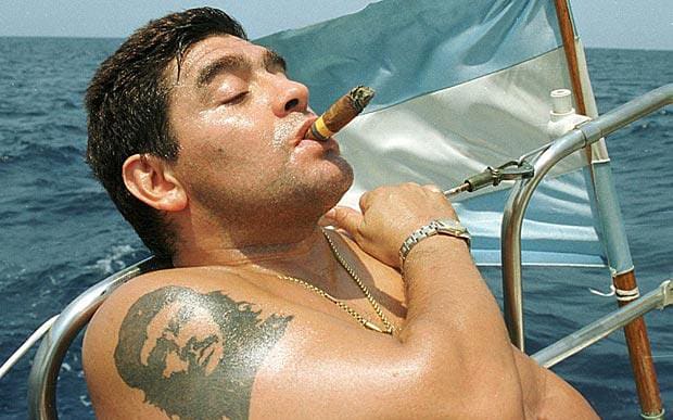 Happy birthday Diego Armando Maradona. Simply the best. 