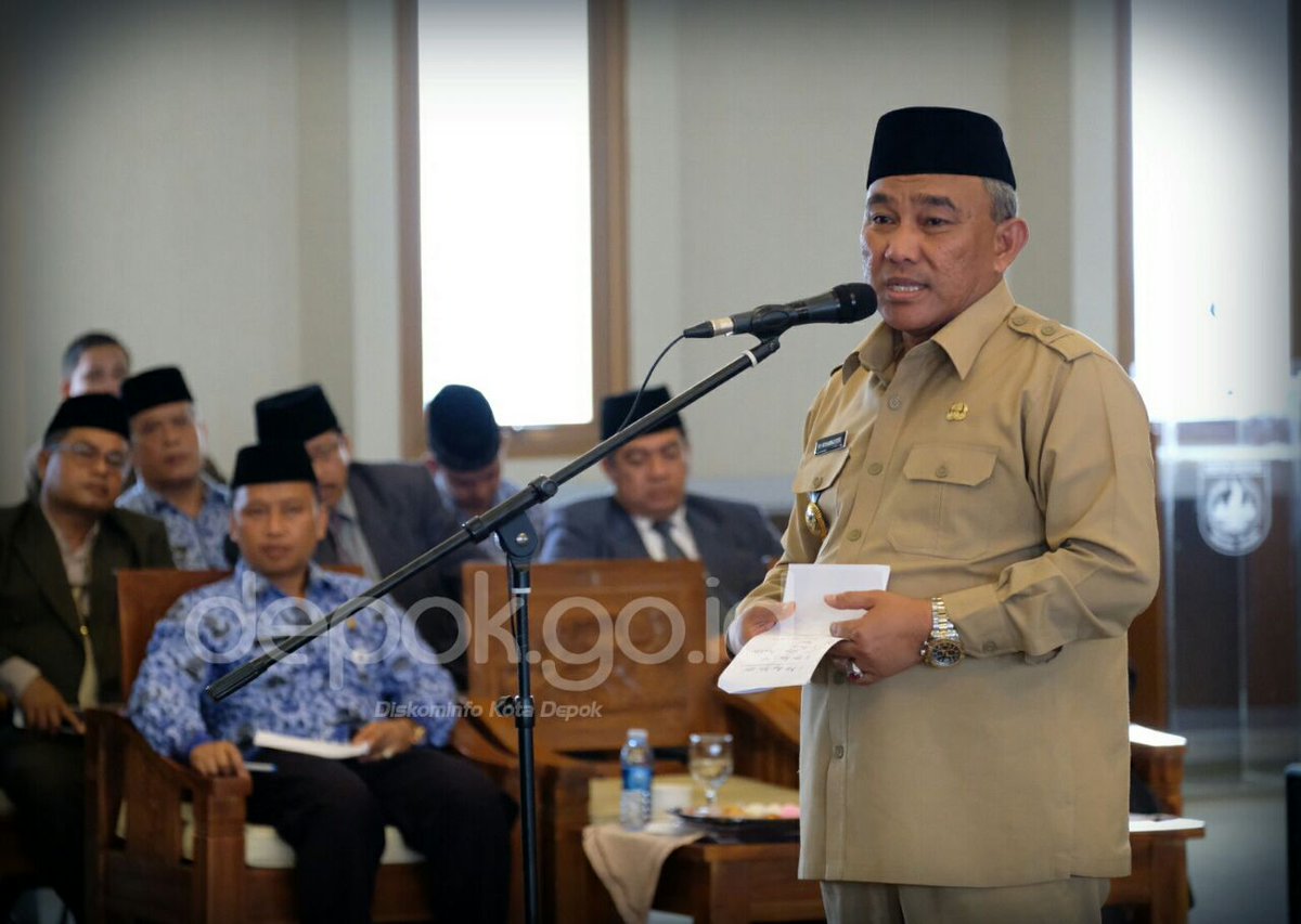 PEMERINTAH KOTA DEPOK | #AyoPakaiMasker tweet media