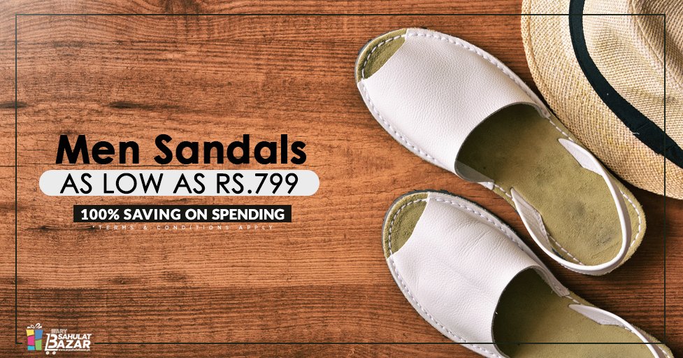 arysbpk's tweet photo. Visit Website : https://t.co/SN7yUJTk1v
Man Sandals Exclusive Offers Available at ARY Sahulat Bazar Pakistan Starting Rs.799 Only #ARYSF https://t.co/uKRN0V8UvY
